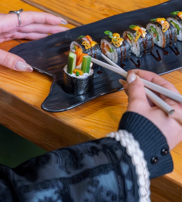 Sushi restaurant fresh Japanese food