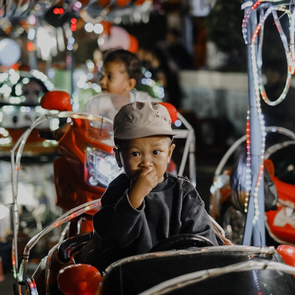 Children playing at an interactive museum exhibit