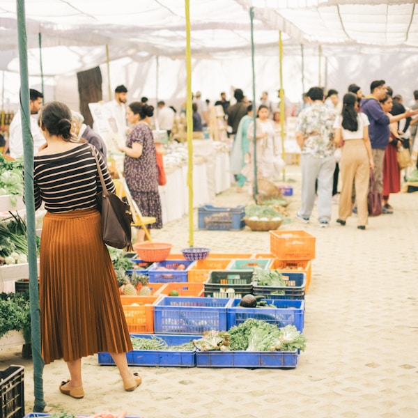 Community farm fresh produce